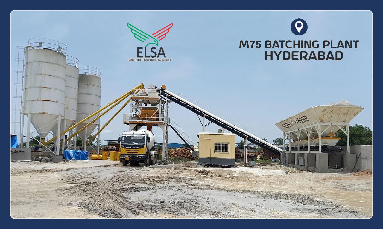 ELSA PRODUCTS &ndash; M75 Batching Plant, Hyderabad